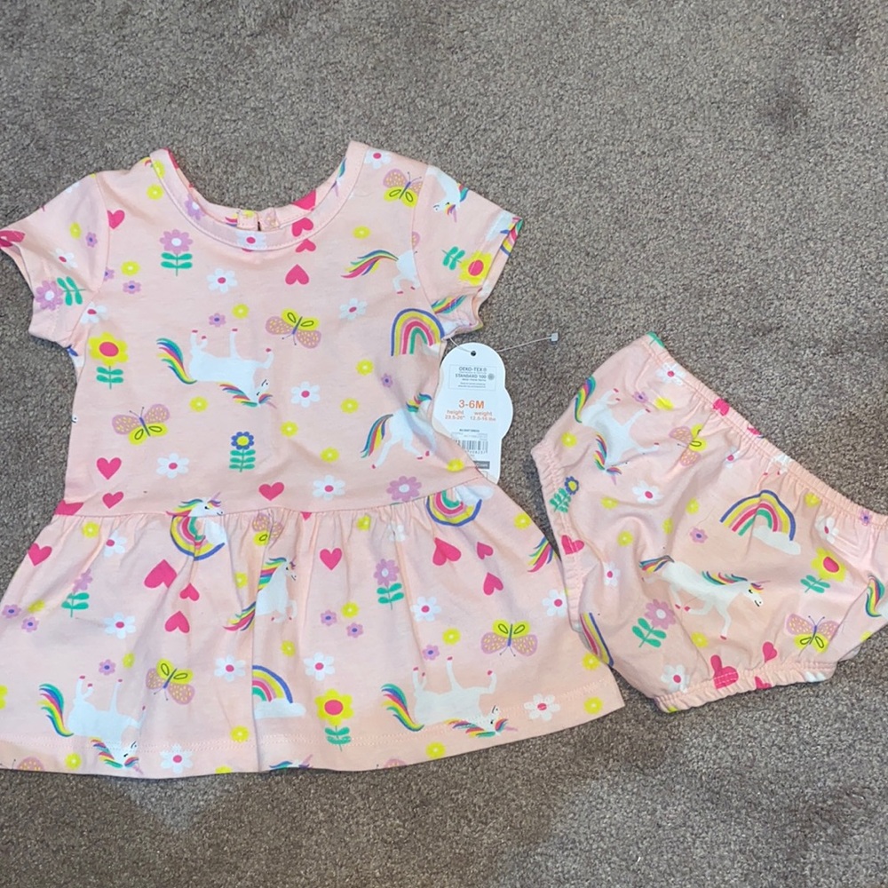 Baby Girl Unicorn Dress